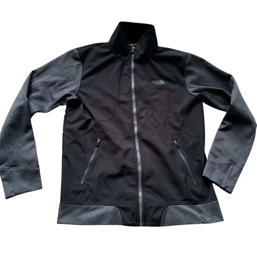 The North Face Kadet Full Zip black gray Coat JACKET men’s M